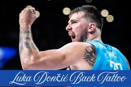 Luka Dončić Back Tattoo